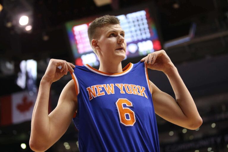 Watch: Kristaps Porzingis Annihilates Mason Plumlee